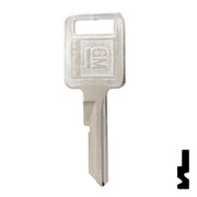 Uncut key Blank | GM | B48, P1098A Automotive Key Strattec