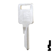Uncut key Blank | GM | B48, P1098A Automotive Key Strattec