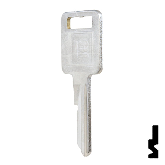 Uncut key Blank | GM | B48, P1098A Automotive Key Strattec