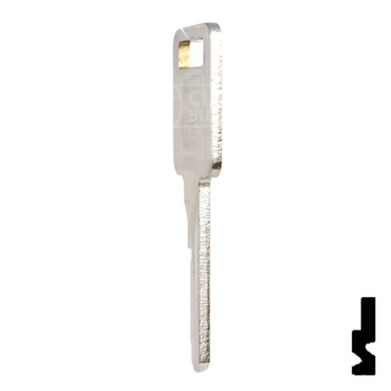Uncut key Blank | GM | B48, P1098A Automotive Key Strattec