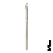 Uncut key Blank | GM | B48, P1098A Automotive Key Strattec