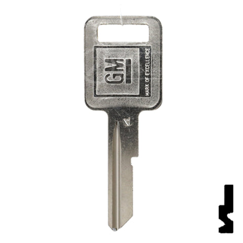 Uncut key Blank | GM | B48, P1098A