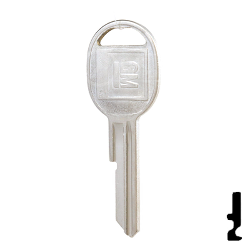 Uncut Key Blank | GM | B49, S10988 Automotive Key Strattec
