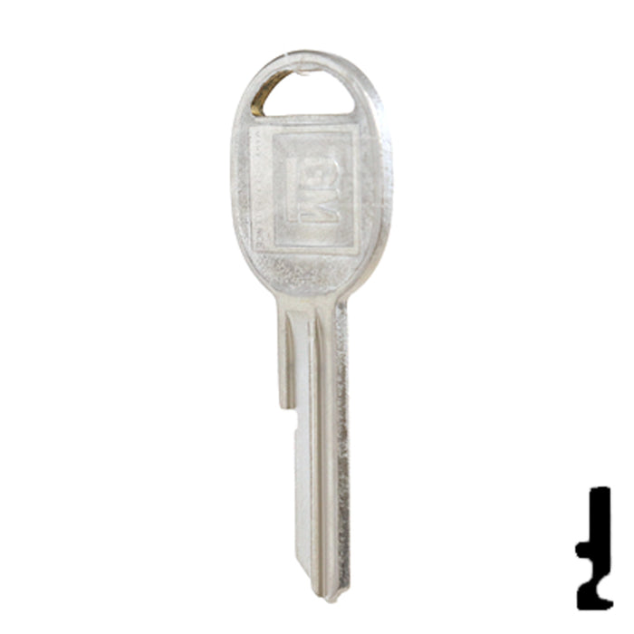 Uncut Key Blank | GM | B49, S10988 Automotive Key Strattec