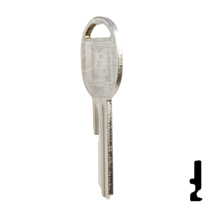 Uncut Key Blank | GM | B49, S10988 Automotive Key Strattec