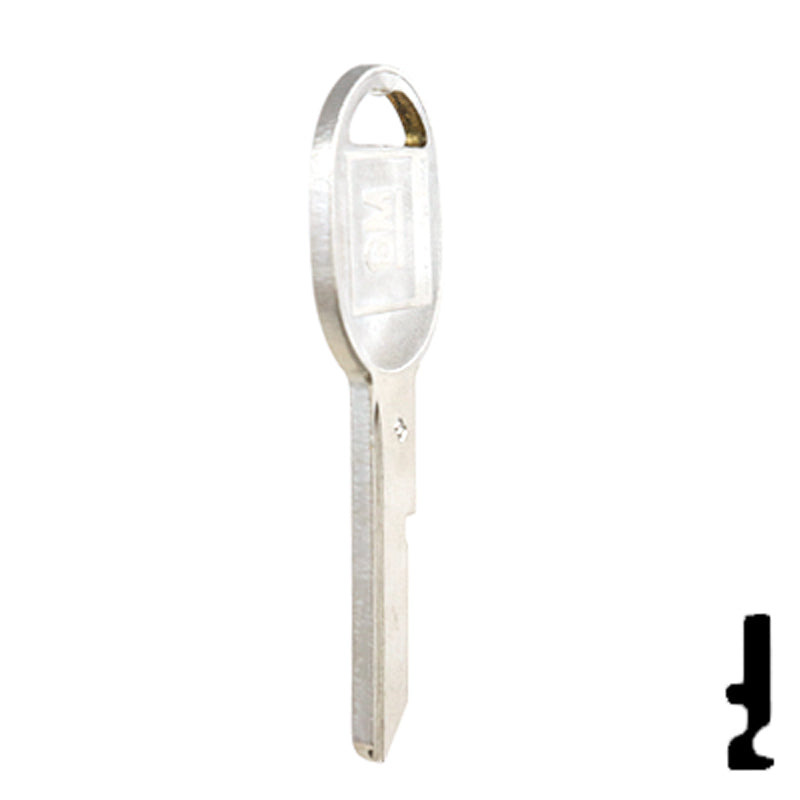 Uncut Key Blank | GM | B49, S10988 Automotive Key Strattec