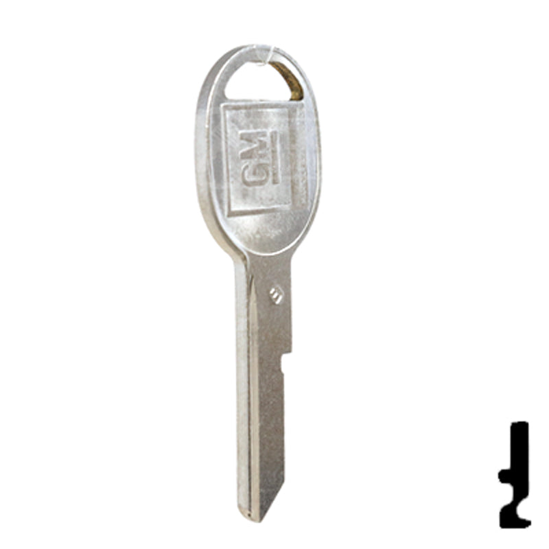 Uncut Key Blank | GM | B49, S10988 Automotive Key Strattec