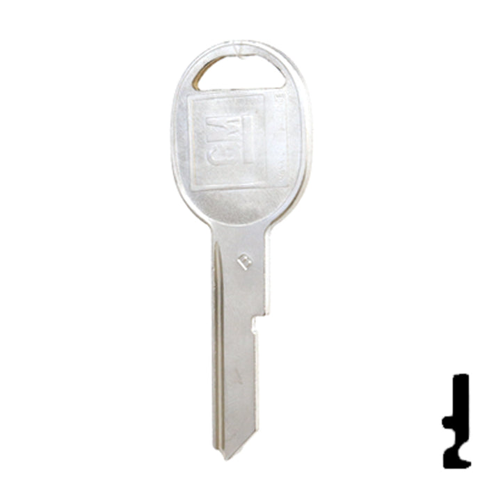 Uncut Key Blank | GM | B49, S10988 Automotive Key Strattec