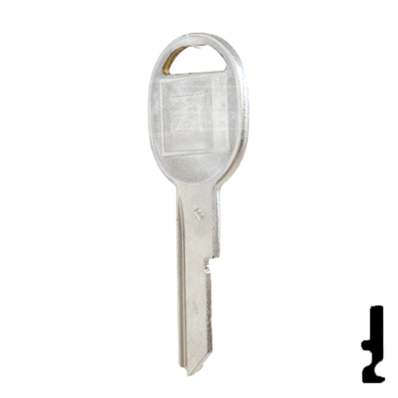 Uncut Key Blank | GM | B49, S10988 Automotive Key Strattec