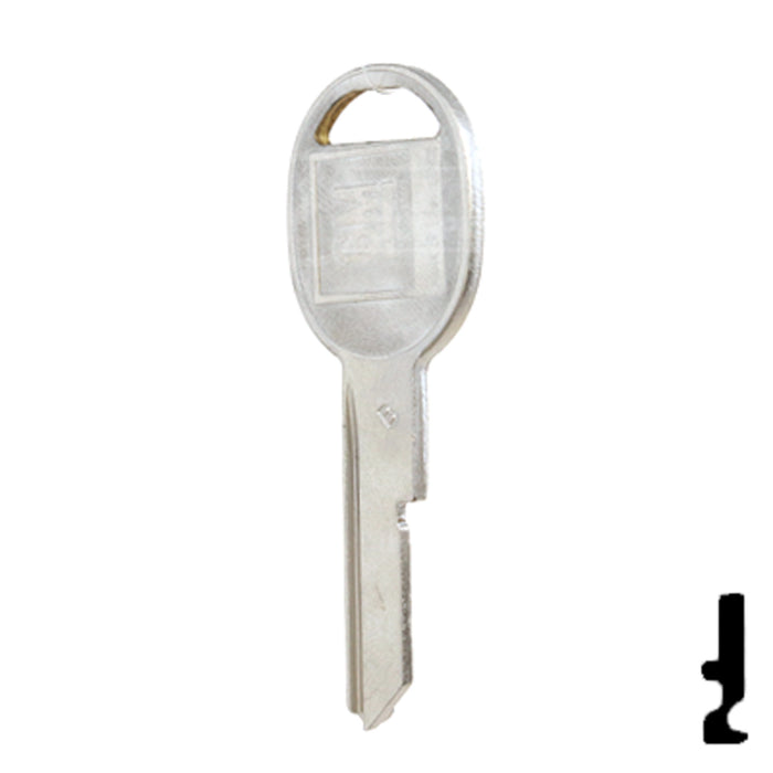 Uncut Key Blank | GM | B49, S10988 Automotive Key Strattec