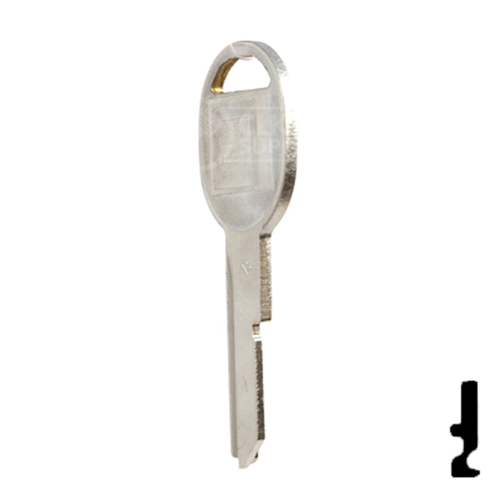 Uncut Key Blank | GM | B49, S10988 Automotive Key Strattec