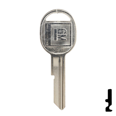 Uncut Key Blank | GM | B49, S10988 Automotive Key Strattec