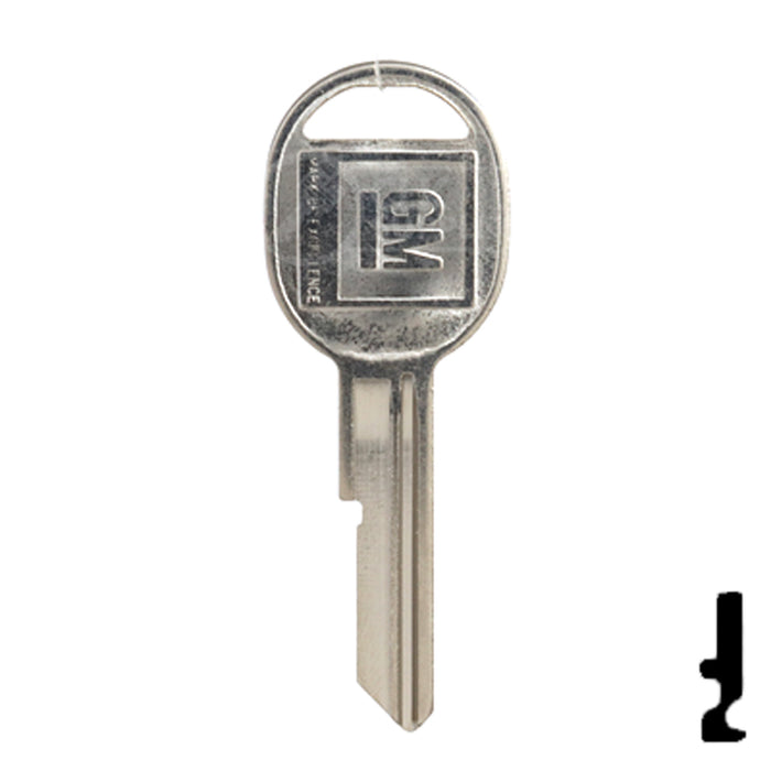 Uncut Key Blank | GM | B49, S10988 Automotive Key Strattec