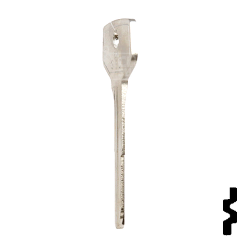 Uncut Key Blank | GM, Geo | B72-NP, X192 Automotive Key JMA USA