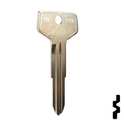 Uncut Key Blank | GM, Geo | B72-NP, X192 Automotive Key JMA USA