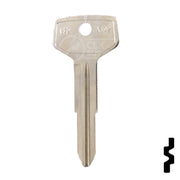 Uncut Key Blank | GM, Geo | B72-NP, X192 Automotive Key JMA USA