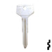 Uncut Key Blank | GM, Geo | B72-NP, X192 Automotive Key JMA USA