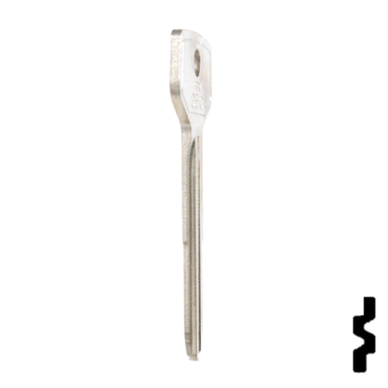 Uncut Key Blank | GM, Geo | B72-NP, X192 Automotive Key JMA USA