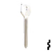 Uncut Key Blank | GM, Geo | B72-NP, X192 Automotive Key JMA USA