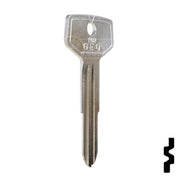 Uncut Key Blank | GM, Geo | B72-NP, X192 Automotive Key JMA USA