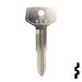 Uncut Key Blank | GM, Geo | B72-NP, X192 Automotive Key JMA USA