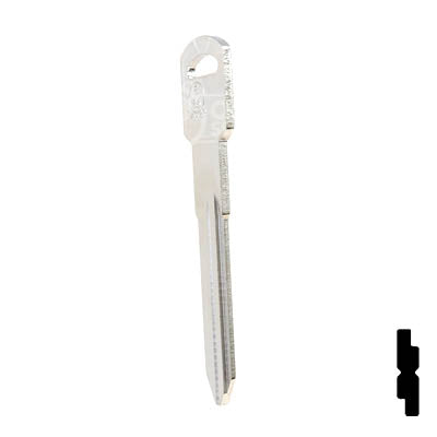 Uncut Key Blank | GM Key | B86, P1106 Automotive Key JMA USA