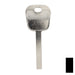 Uncut Key Blank | GM | P1116, B119 Automotive Key Ilco