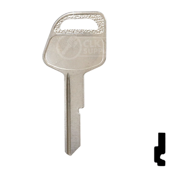 Uncut Key Blank | GM | S1098WD Automotive Key Ilco