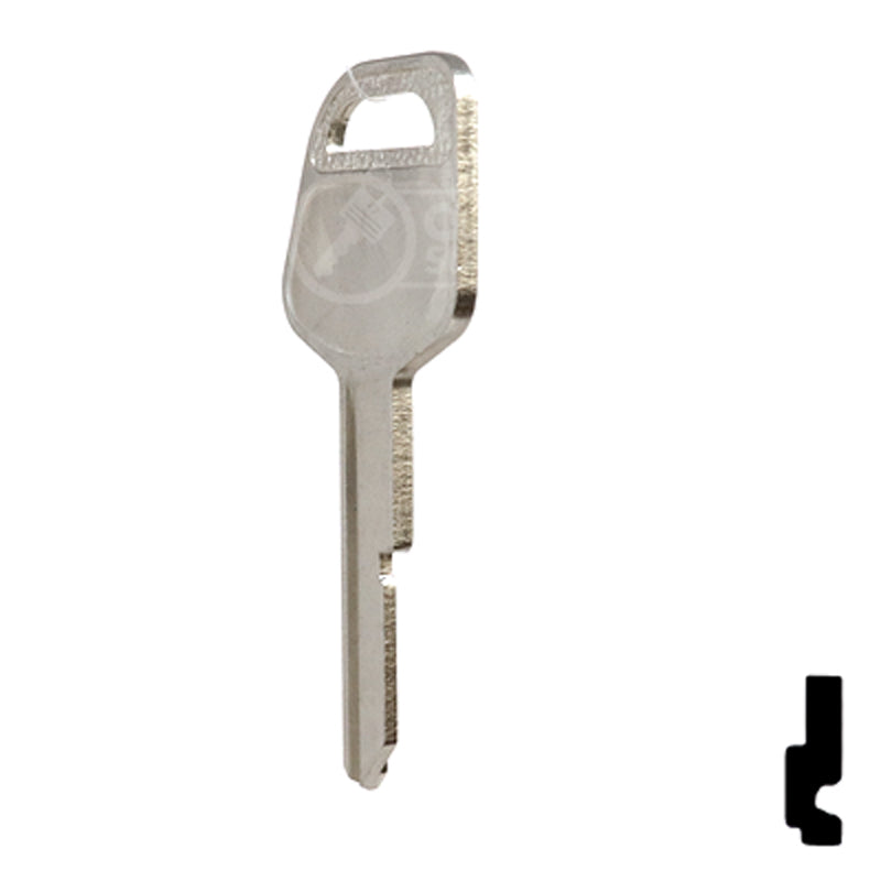 Uncut Key Blank | GM | S1098WD Automotive Key Ilco