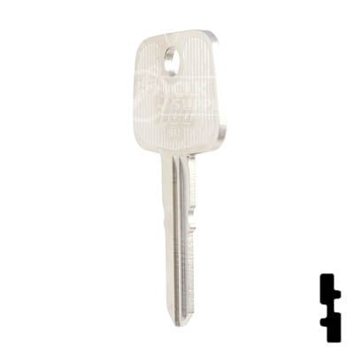 Uncut Key Blank | Honda | HD71 Automotive Key Ilco