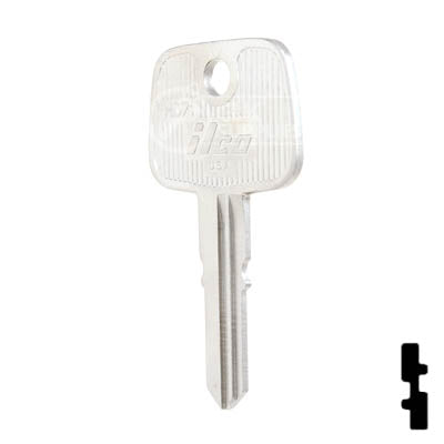 Uncut Key Blank | Honda | HD71 Automotive Key Ilco