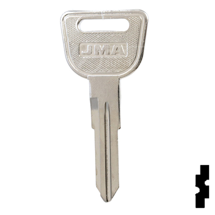Uncut Key Blank | Honda | HD98-NP, HOND-14 Automotive Key JMA USA