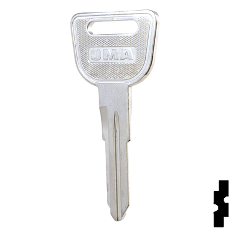 Uncut Key Blank | Honda | HD98-NP, HOND-14 Automotive Key JMA USA