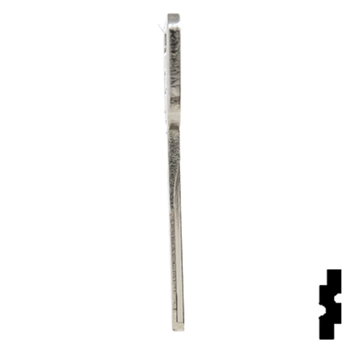 Uncut Key Blank | Honda | HD98-NP, HOND-14 Automotive Key JMA USA