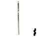 Uncut Key Blank | Honda | HD98-NP, HOND-14 Automotive Key JMA USA
