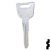Uncut Key Blank | Honda | HD98-NP, HOND-14 Automotive Key JMA USA