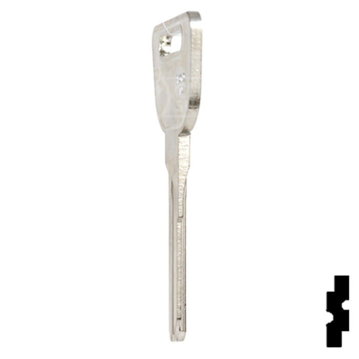 Uncut Key Blank | Honda | HD98-NP, HOND-14 Automotive Key JMA USA