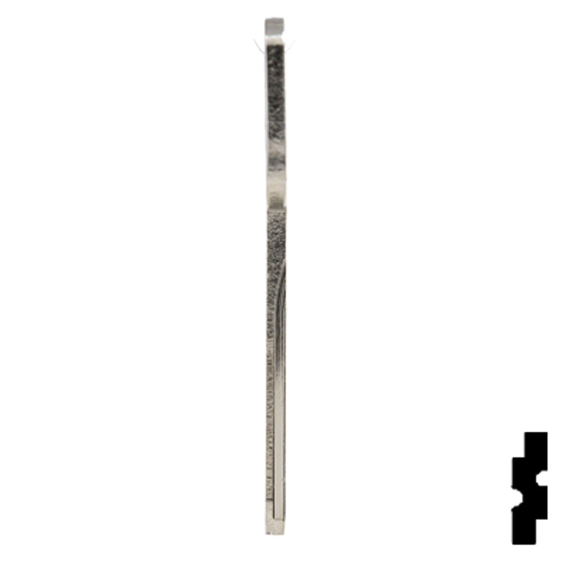 Uncut Key Blank | Honda | HD98-NP, HOND-14 Automotive Key JMA USA
