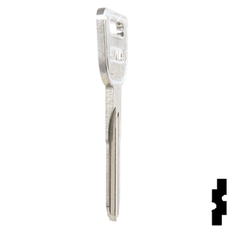 Uncut Key Blank | Honda | HD98-NP, HOND-14 Automotive Key JMA USA