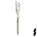 Uncut Key Blank | Honda | HD98-NP, HOND-14 Automotive Key JMA USA