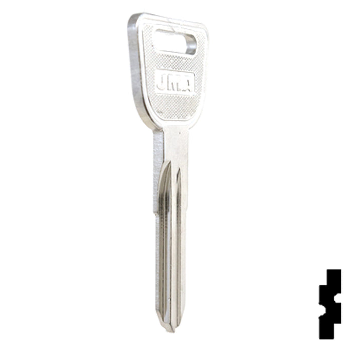 Uncut Key Blank | Honda | HD98-NP, HOND-14 Automotive Key JMA USA