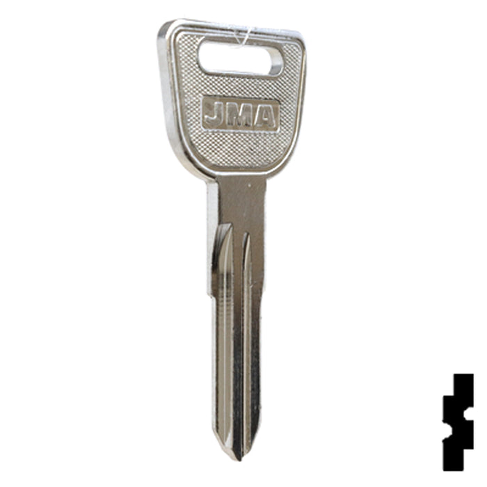 Uncut Key Blank | Honda | HD98-NP, HOND-14 Automotive Key JMA USA