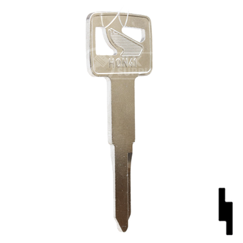 Uncut Key Blank | Honda | HON41-SI Automotive Key Ilco