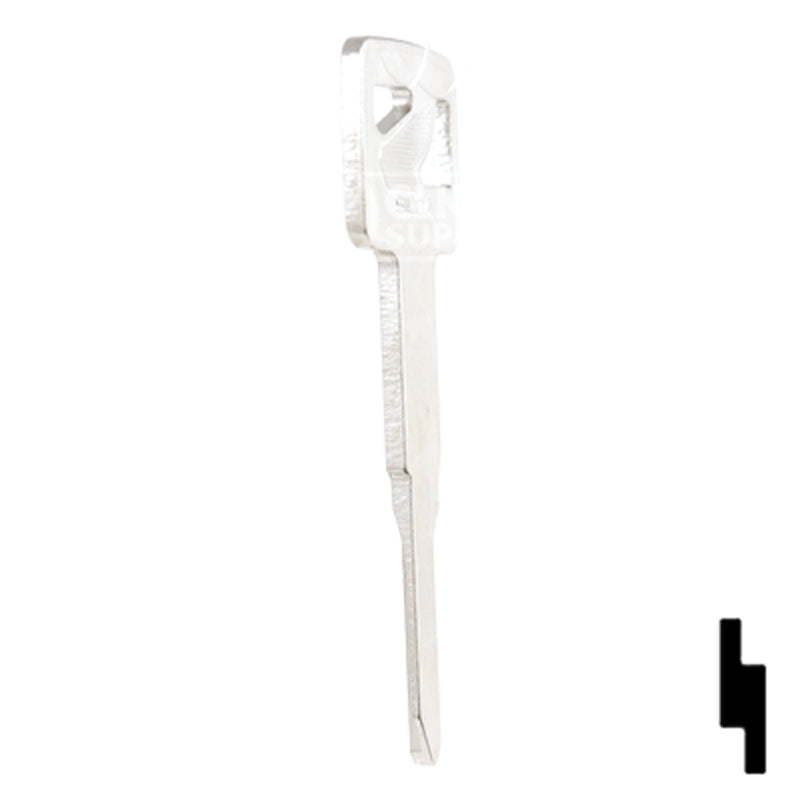 Uncut Key Blank | Honda | HON41-SI Automotive Key Ilco