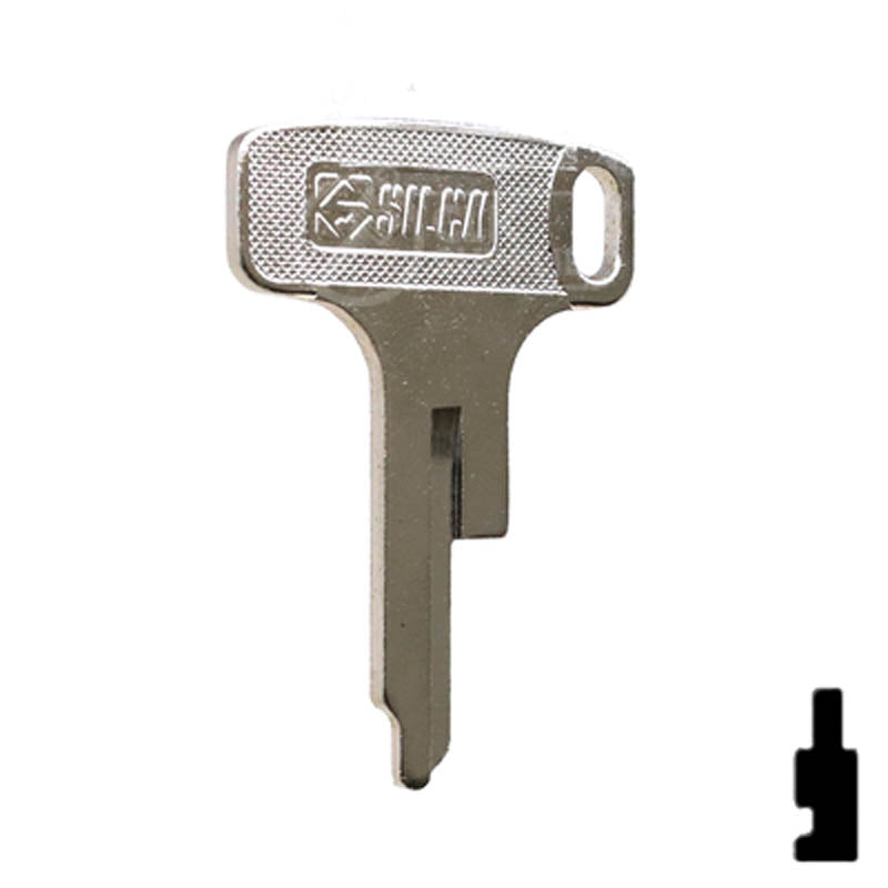 Uncut Key Blank | Honda | HON5R Automotive Key Ilco