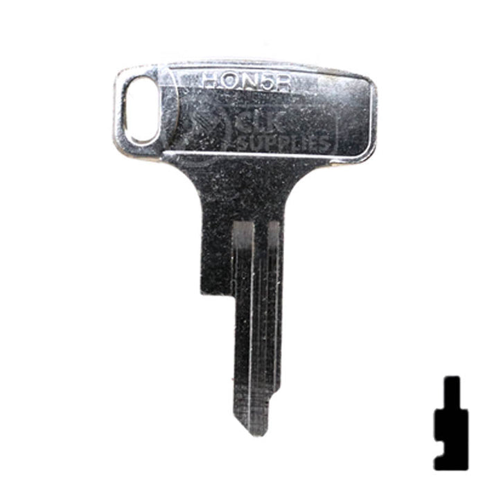 Uncut Key Blank | Honda | HON5R Automotive Key Ilco