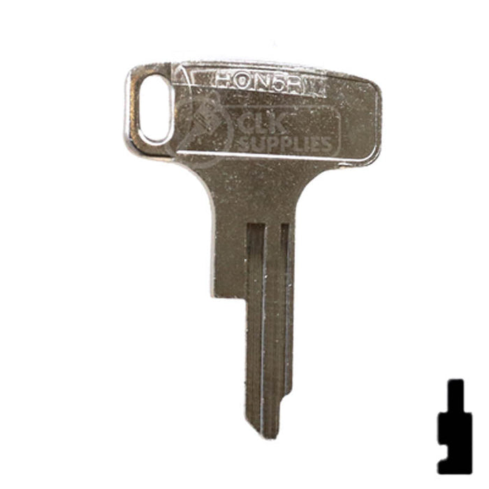 Uncut Key Blank | Honda | HON5R Automotive Key Ilco