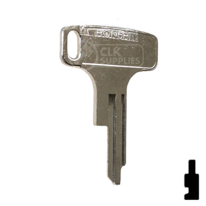 Uncut Key Blank | Honda | HON5R Automotive Key Ilco