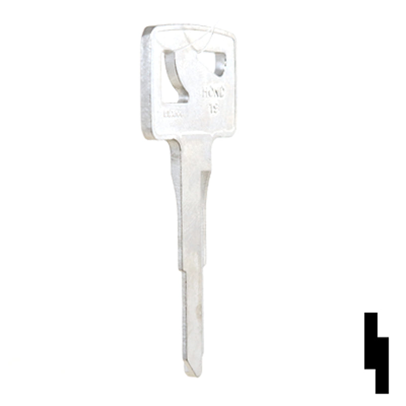 Uncut Key Blank | Honda | HOND-19, HO58 Automotive Key JMA USA