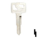 Uncut Key Blank | Honda | HOND-19, HO58 Automotive Key JMA USA